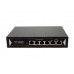 OHZ-GPOE-4千兆4口POE+2千兆網路轉換器 千兆4口POE+2千兆網口POE交換機 (內置電源) 監控專用網線智慧交換器poe 供電交換式集線器 網路交換機